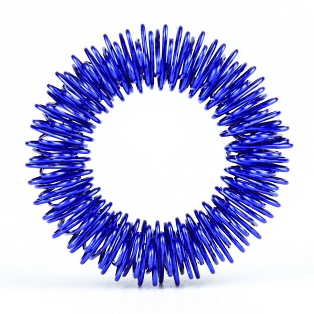 acupressure ring blue