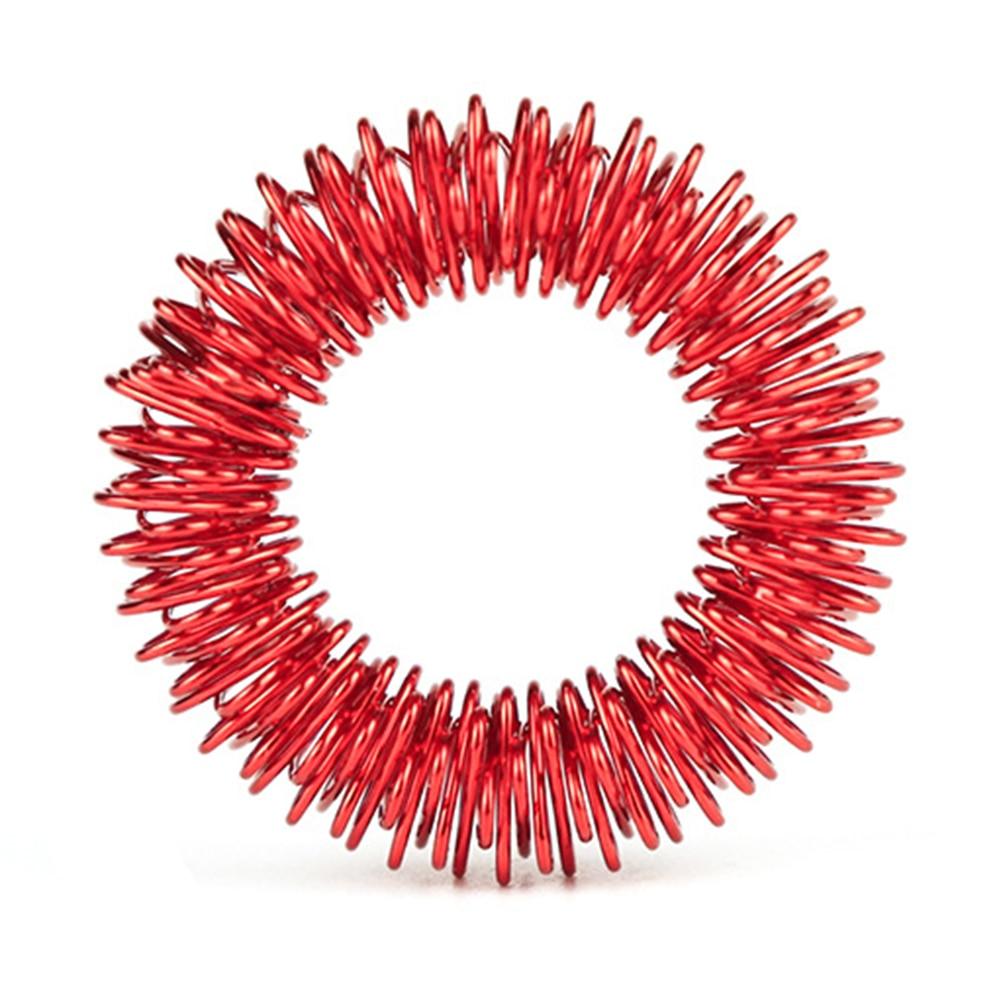 acupressure ring red