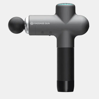 Gray and black Massage Gun for muscle soreness relief and best massage gun for larger muscle groups recovery