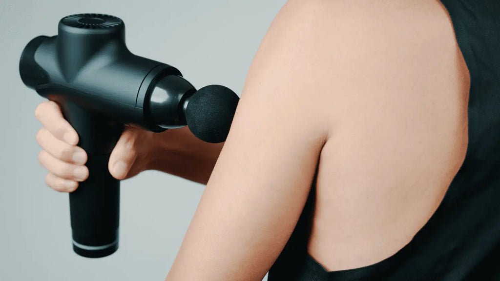 utiliser un pistolet de massage pendant les jours de repos