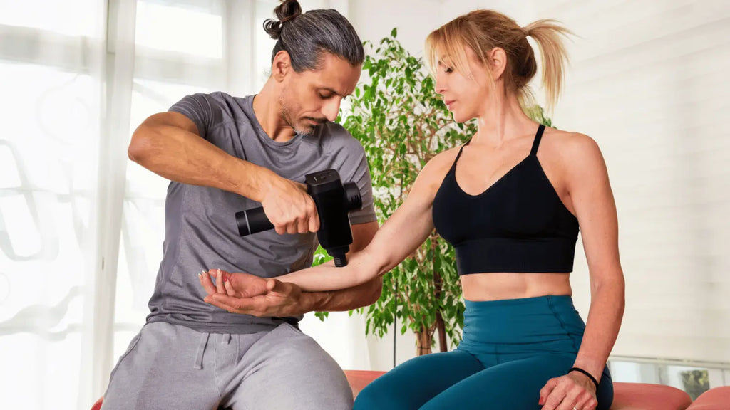 Eco-friendly and portable massage guns